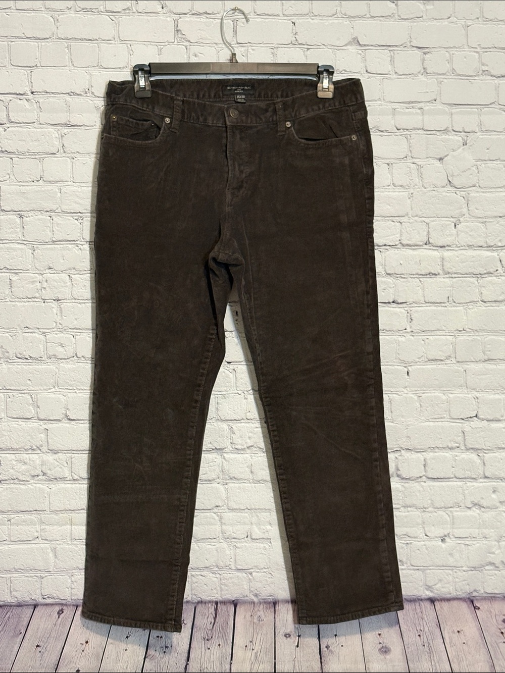 Banana Republic Factory Dark Brown Corduroy Trousers